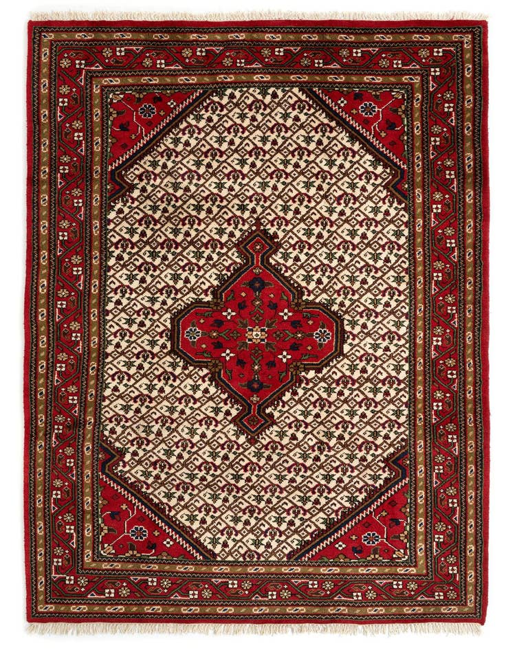 Detail image of 6' 6 x 9' 9 Allahabad Wool Rug