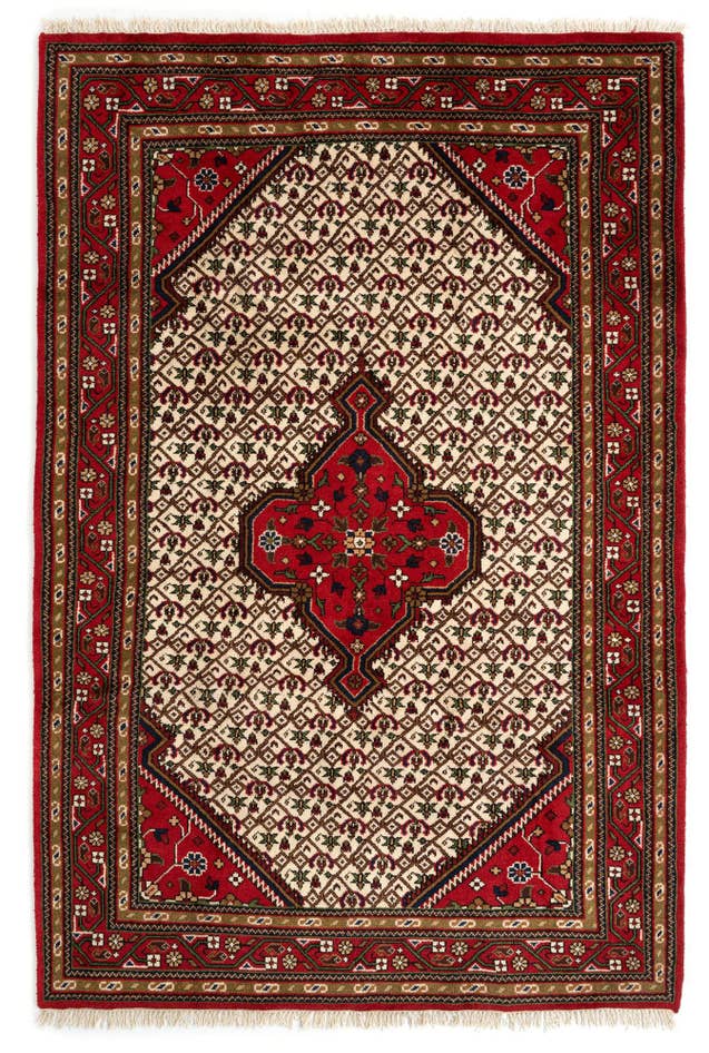 Detailansicht von 200cm x 295cm Allahabad Wolle Teppich