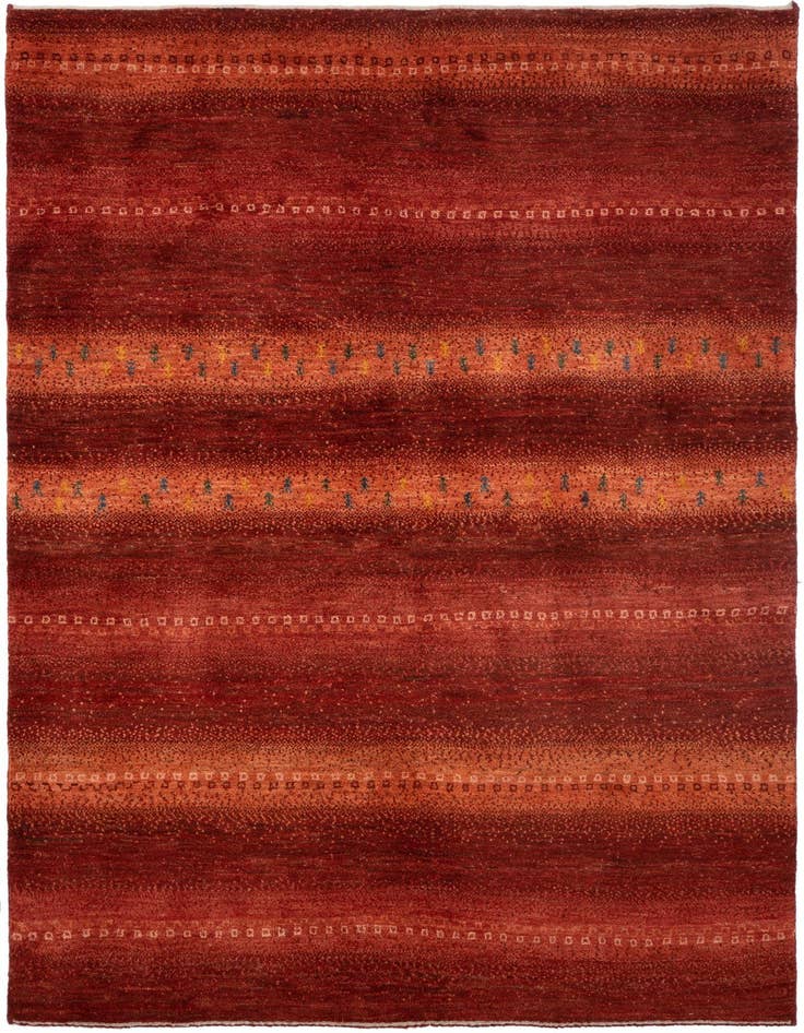 Detail image of 5' 2 x 7' 3 Amaleh Wool Rug