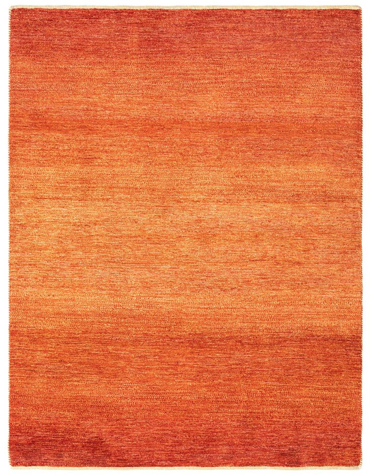 Detail image of 4' 1 x 6' Amaleh Wool Rug