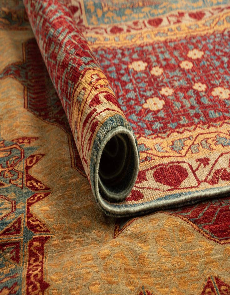 Detail image of 11' 10 x 15' 8 Amina Wool Rug