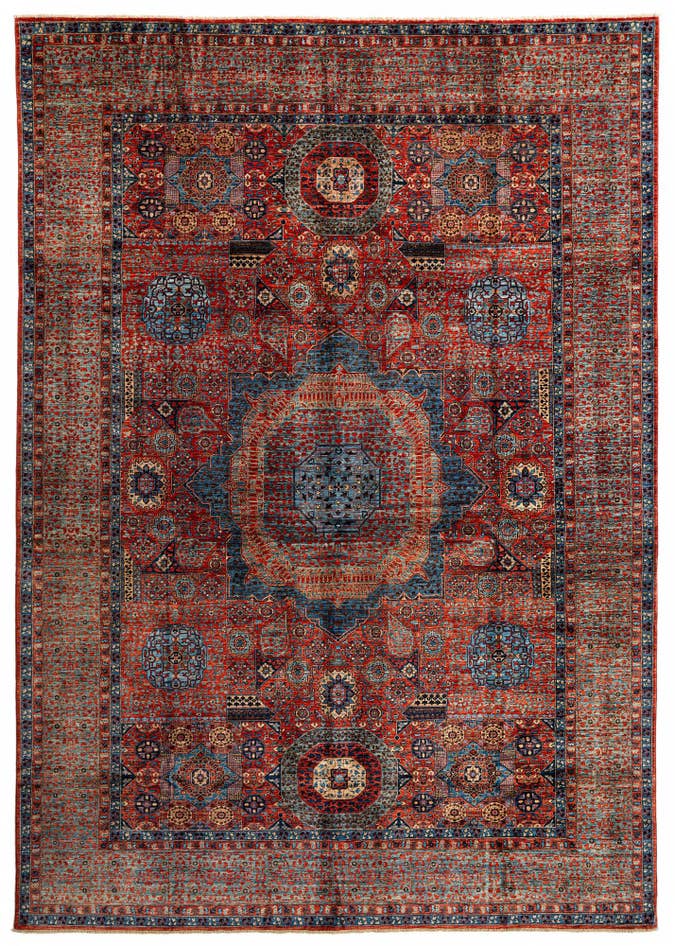 Detail image of 9' 8 x 13' 9 Amina Wool Rug