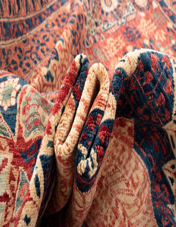 Detail image of 8' x 9' 5 Amina Wool Rug