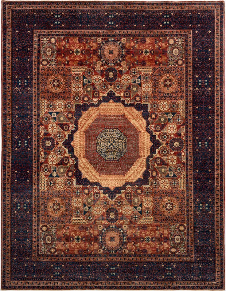 Detail image of 8' x 9' 5 Amina Wool Rug