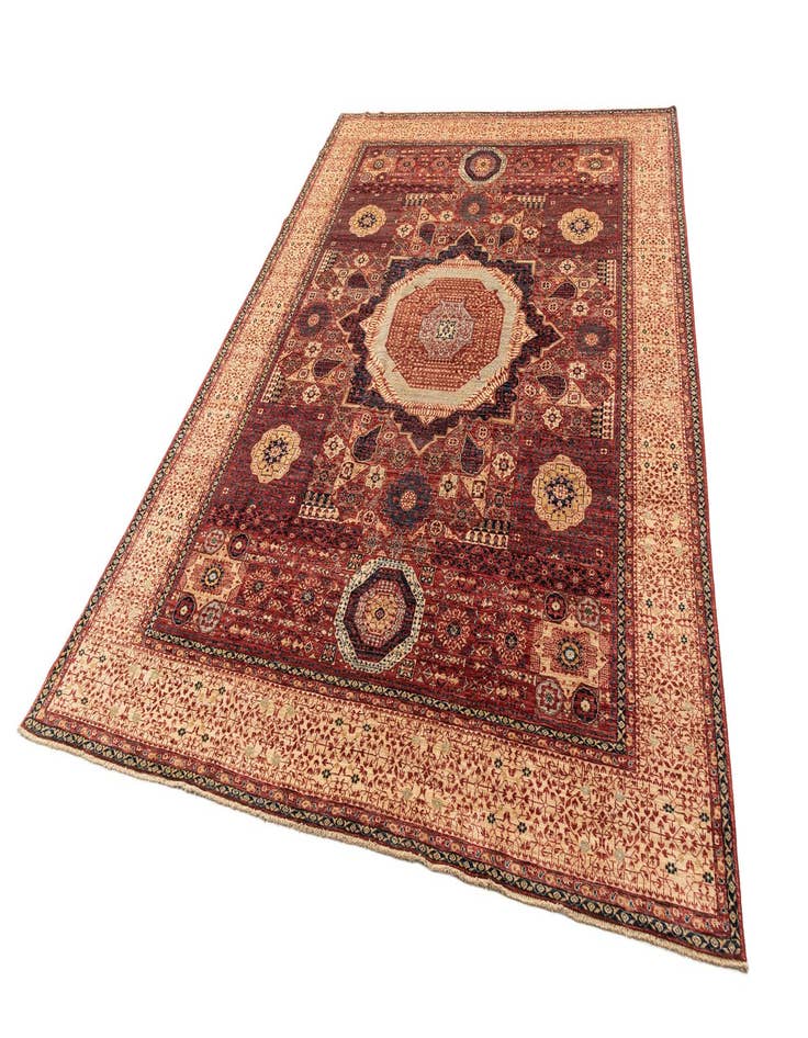 Detail image of 8' 8 x 11' 5 Hand Knotted Amina Rug