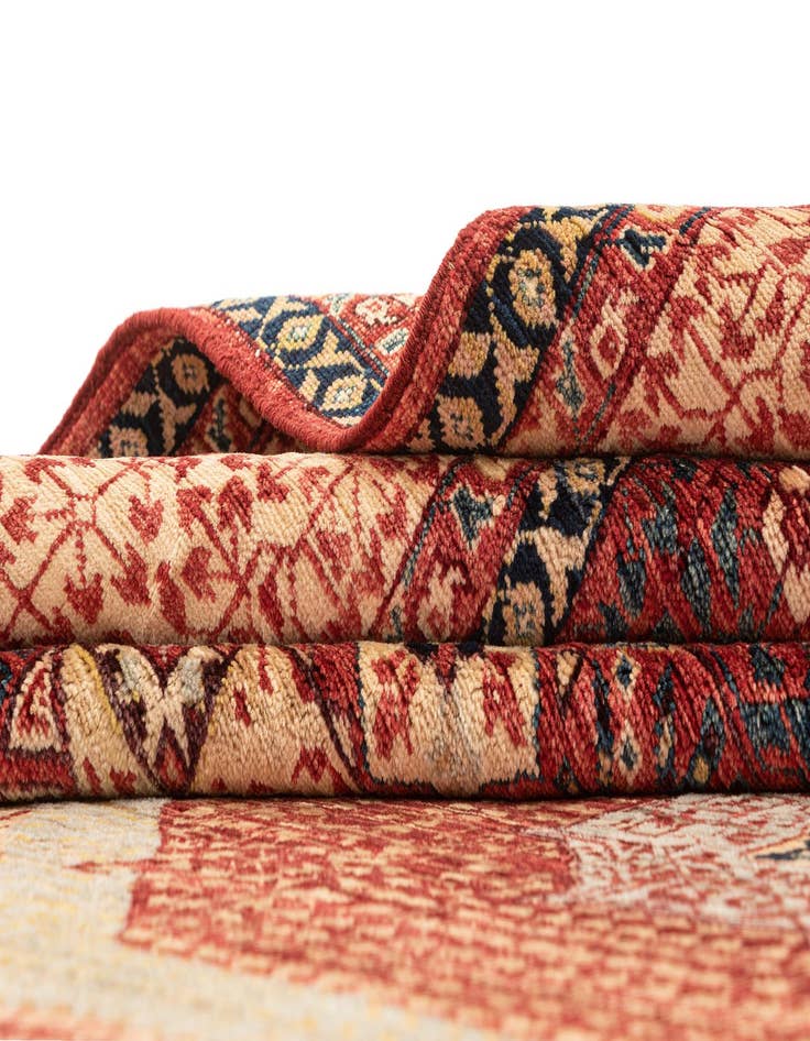 Detail image of 8' 8 x 11' 5 Hand Knotted Amina Rug