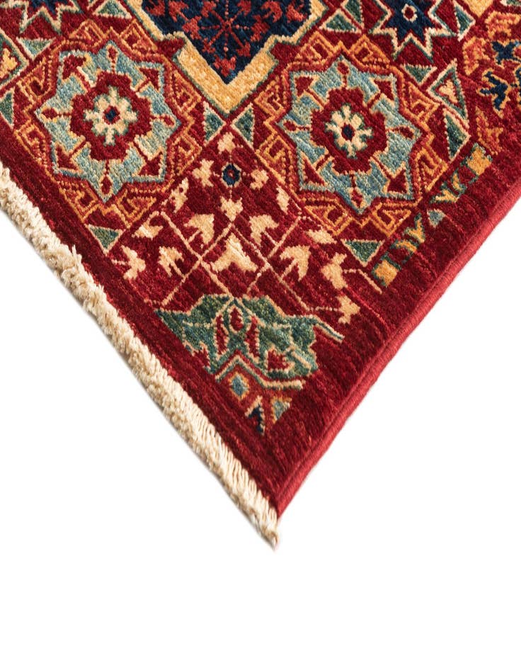 Detail image of 2' 11 x 24' 5 Hand Knotted Amina Rug