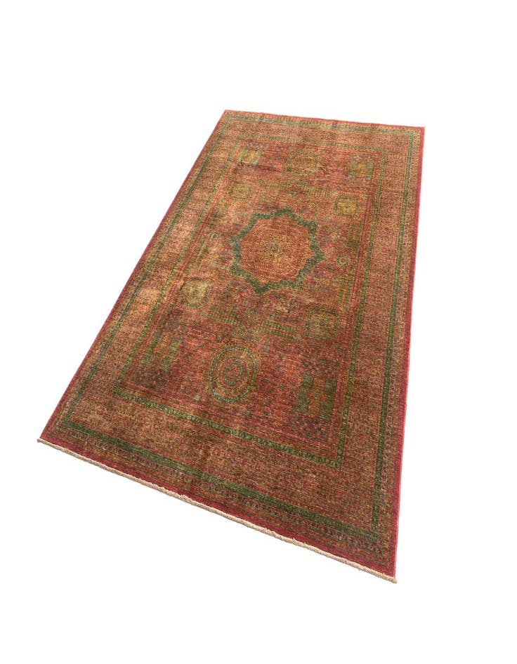 Detail image of 6' 10 x 9' 10 Hand Knotted Amina Rug