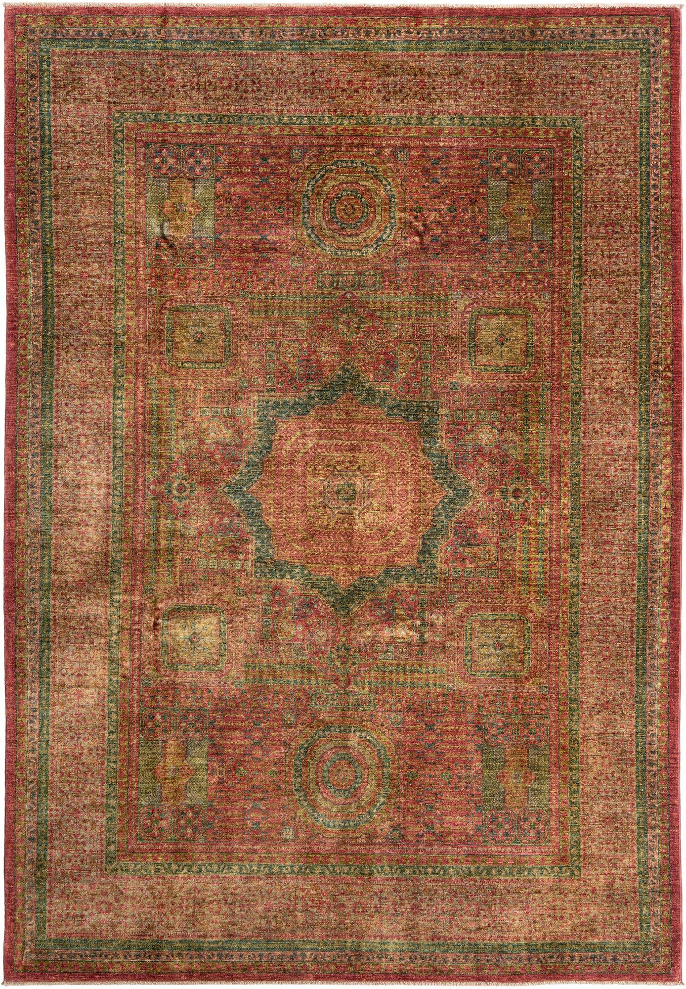 6' 10 x 9' 10 Hand Knotted Amina Rug