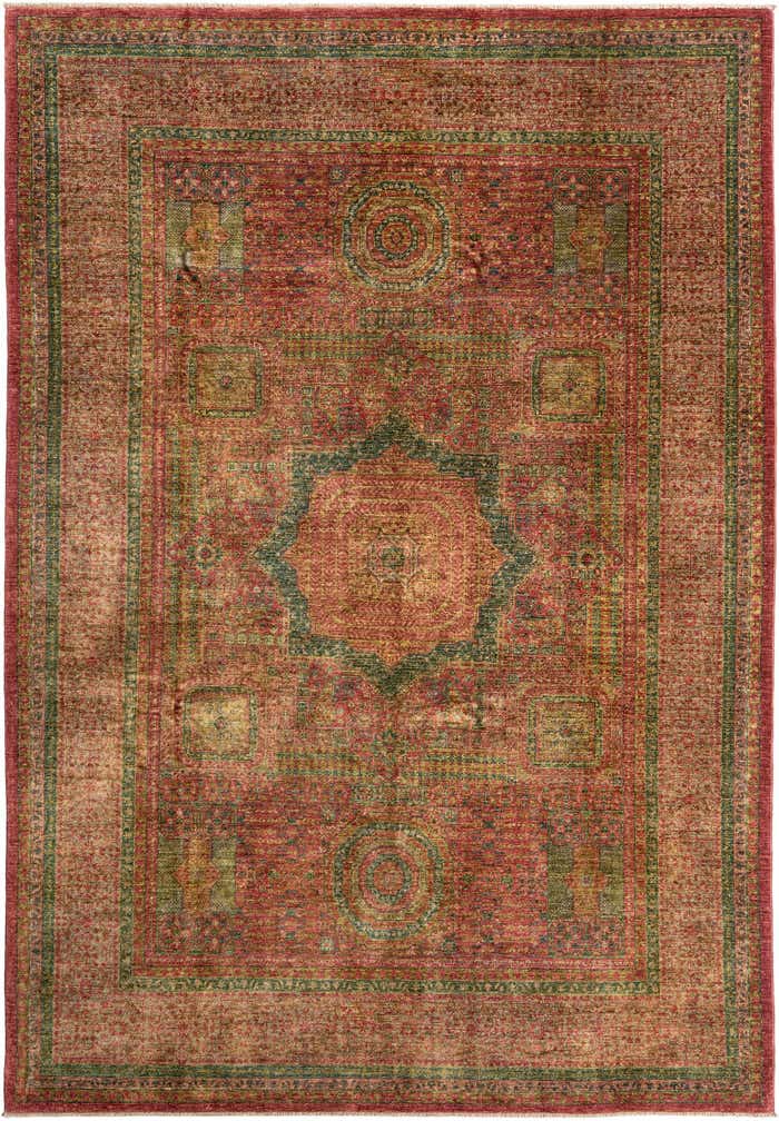 6' 10 x 9' 10 Hand Knotted Amina Rug