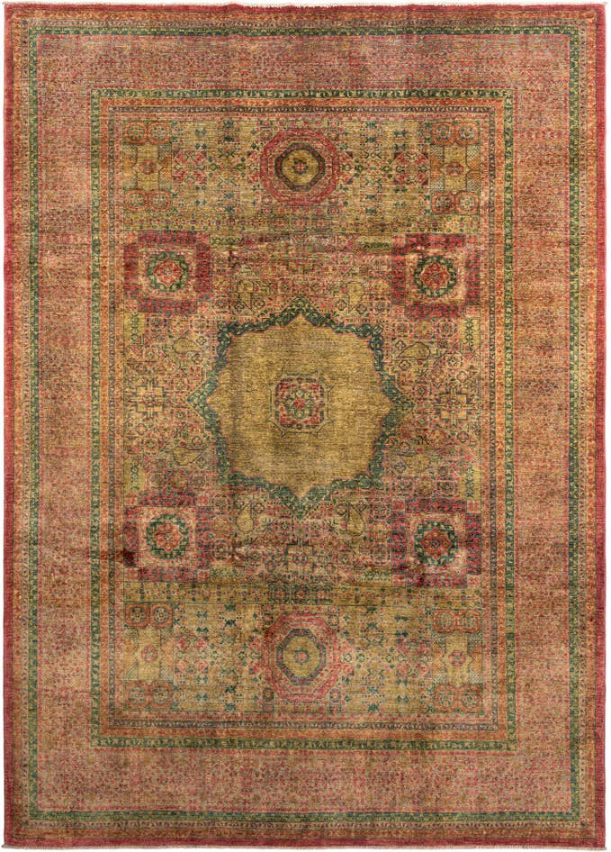 Detail image of 8' 1 x 11' 3 Hand Knotted Amina Rug