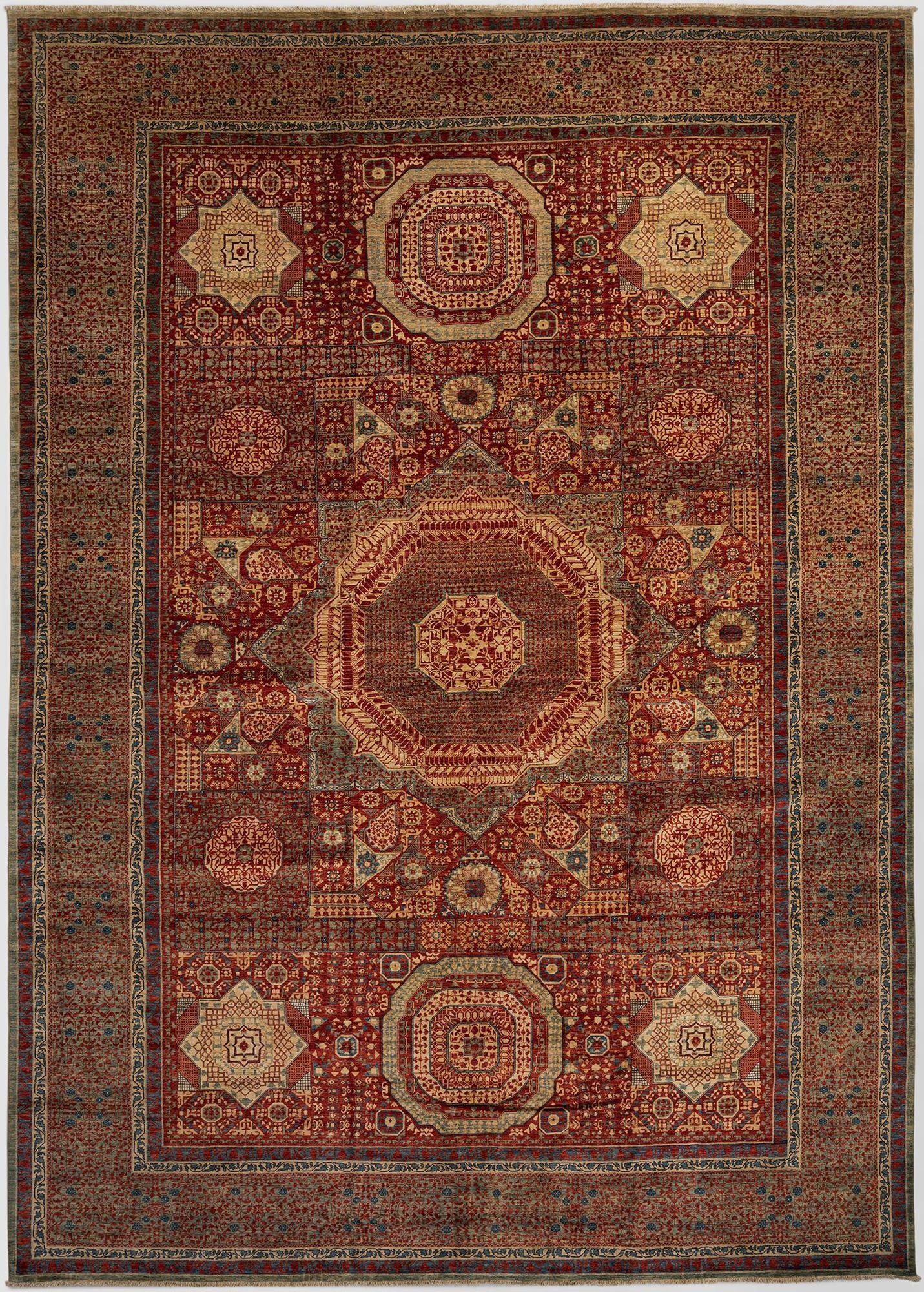 12' 2 x 17' 5 Amina Wool Rug
