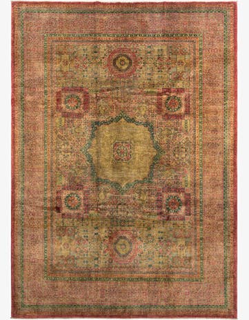 8' 1 x 11' 3 Hand Knotted Amina Rug