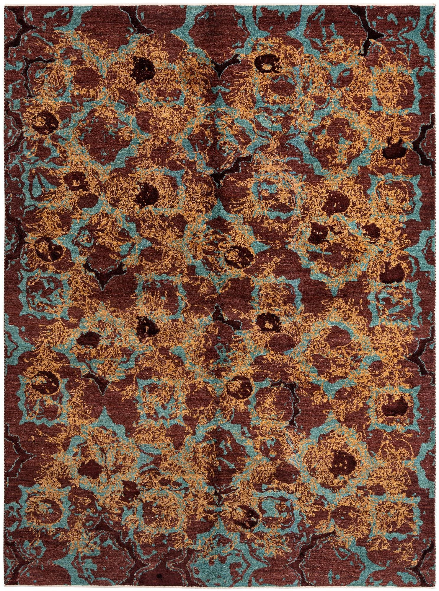 5' 6 x 7' 4 Hand Knotted Anar Rug