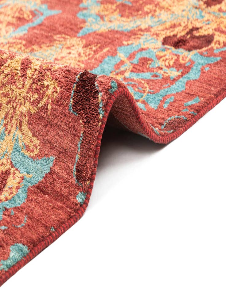 Detail image of 6' 7 x 10' 2 Hand Knotted Anar Rug