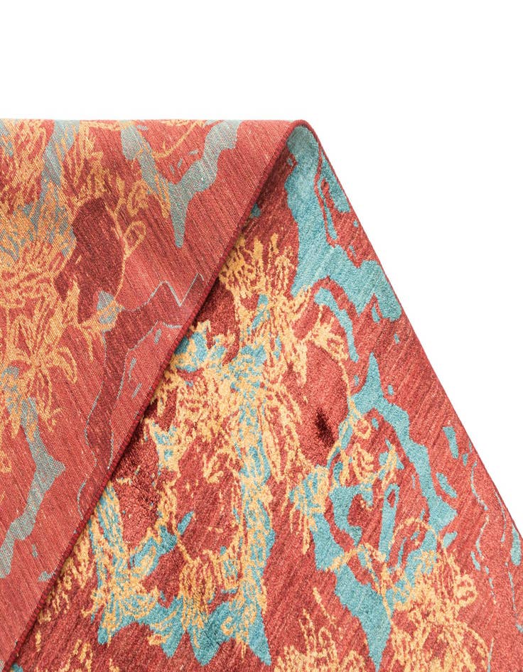 Detail image of 6' 7 x 10' 2 Hand Knotted Anar Rug