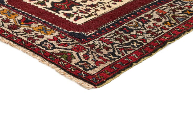 Detail image of 2' 8 x 4' 2 Hand Knotted Anatolian Oriental Wool Rug