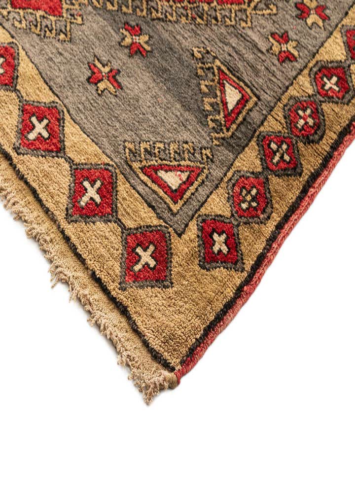 4' 1 x 6' Hand Knotted Anatolian Wool Rug