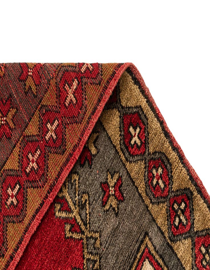 Detail image of 4' 1 x 6' Hand Knotted Anatolian Wool Rug