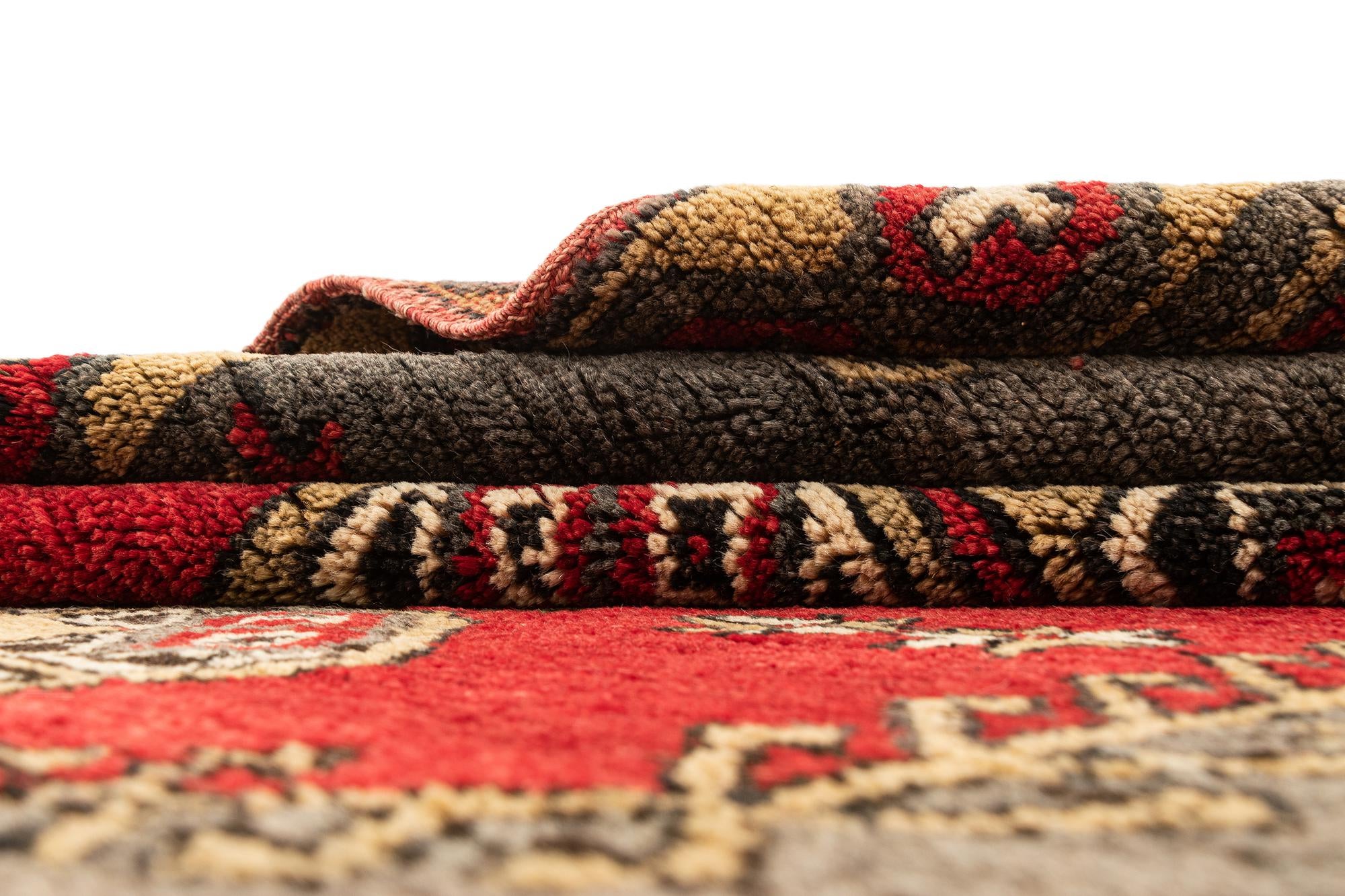 4' 1 x 6' Hand Knotted Anatolian Wool Rug