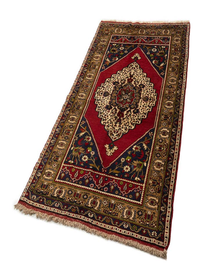 Detail image of 4' 4 x 7' 3  Hand Knotted Anatolian Wool Rug