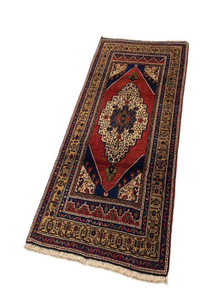 3' 7 x 6' 3 Hand Knotted Anatolian Wool Rug