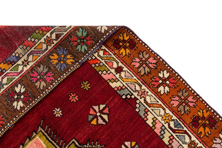 Detail image of 6' x 7' 3 Hand Knotted Anatolian Wool Rug