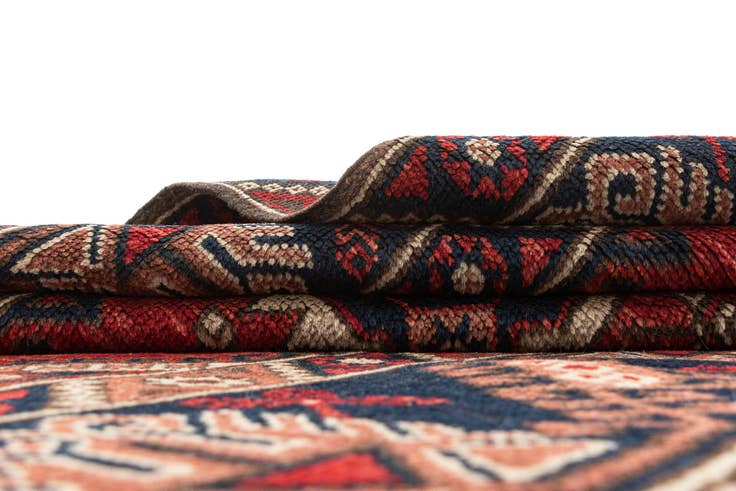 Detail image of 4' x 6' 3 Hand Knotted Anatolian Wool Rug