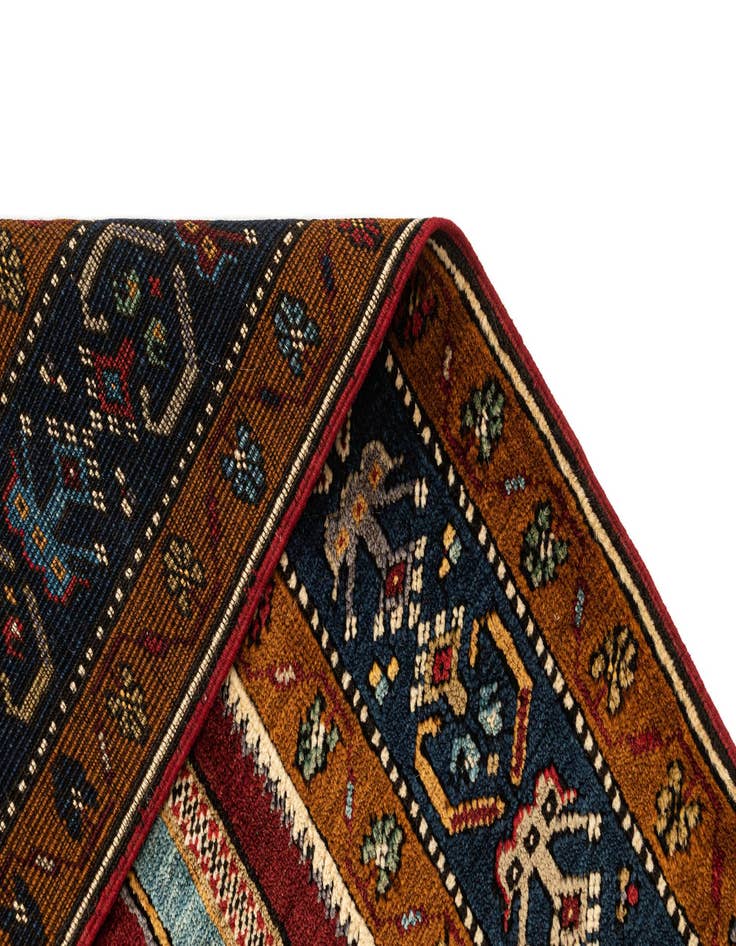 Detail image of 3' 8 x 6' 6 Hand Knotted Anatolian Oriental Wool Rug