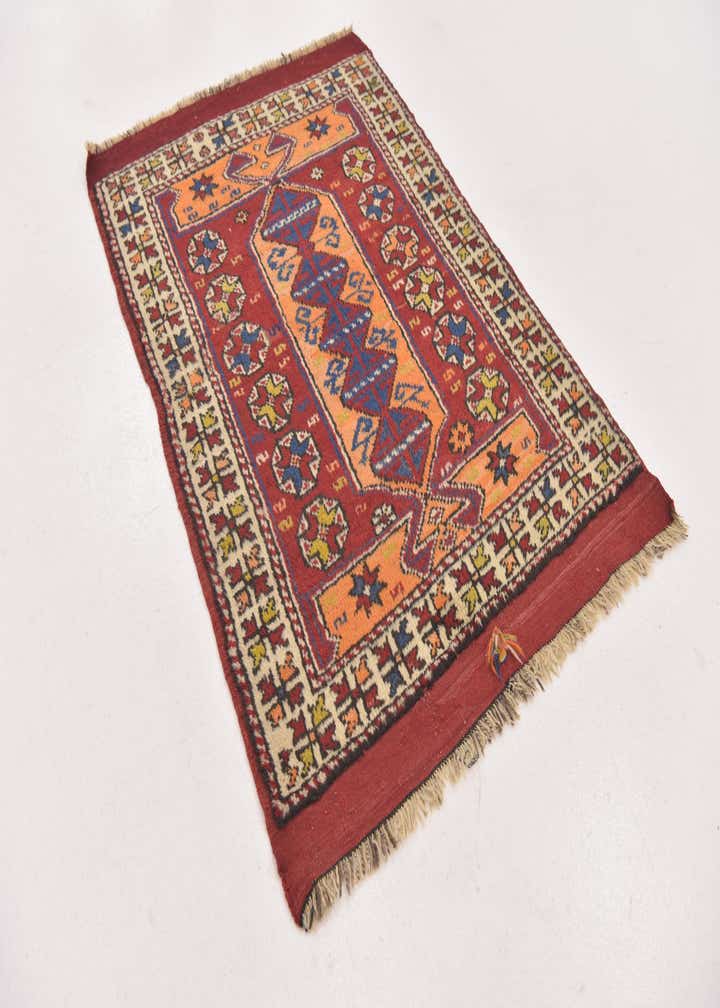 3' x 4' 5 Hand Knotted Anatolian Wool Rug