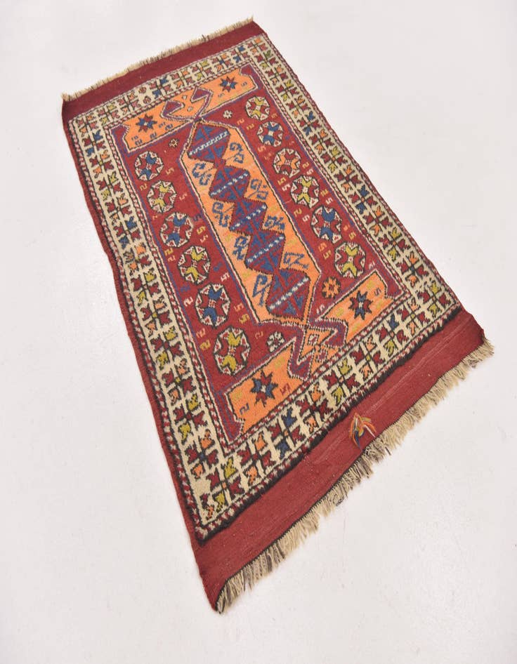 Detail image of 3' x 4' 5 Hand Knotted Anatolian Wool Rug