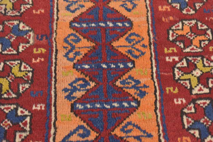 3' x 4' 5 Hand Knotted Anatolian Wool Rug