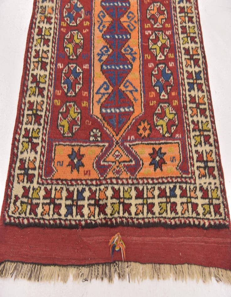 Detail image of 3' x 4' 5 Hand Knotted Anatolian Wool Rug