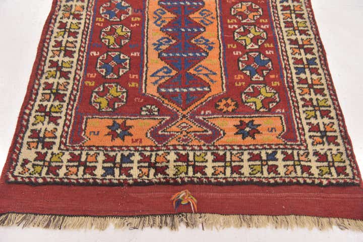 3' x 4' 5 Hand Knotted Anatolian Wool Rug