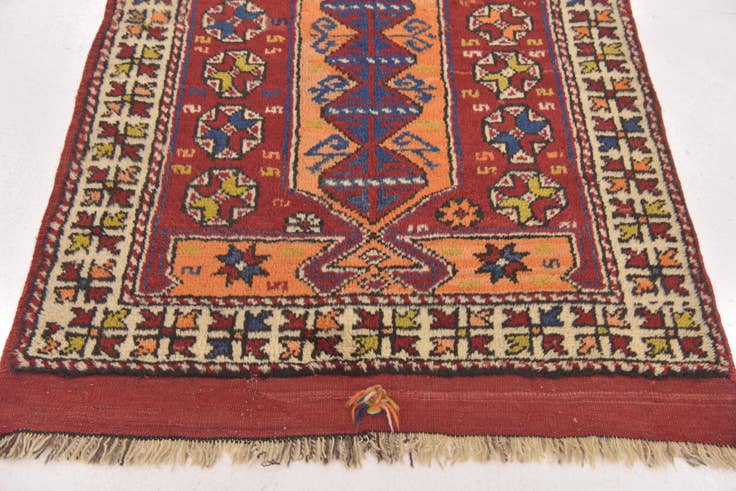 Detail image of 3' x 4' 5 Hand Knotted Anatolian Wool Rug