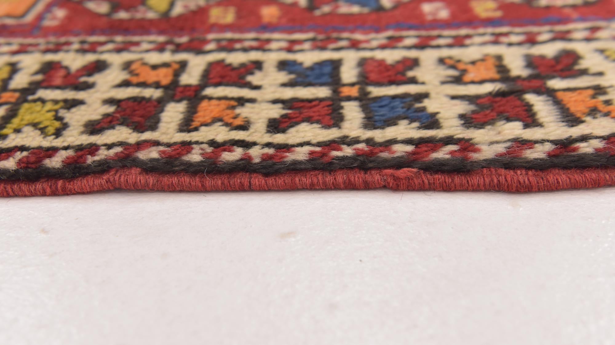 3' x 4' 5 Hand Knotted Anatolian Wool Rug