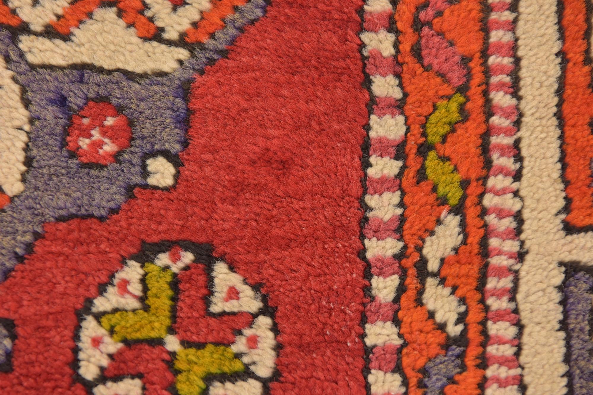 2' 7 x 5' 2 Hand Knotted Anatolian Oriental Wool Rug