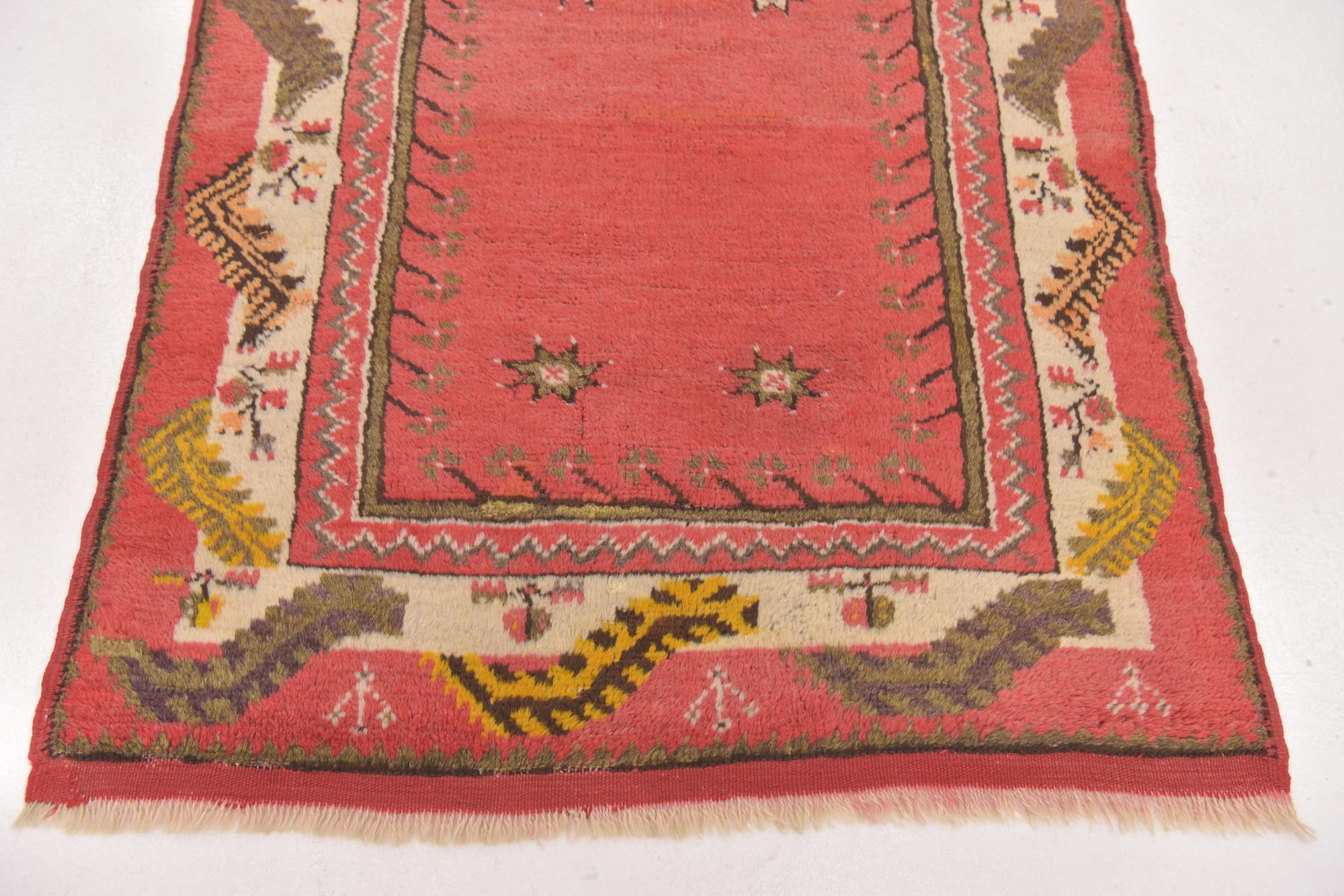 3' x 4' 7 Hand Knotted Anatolian Wool Rug