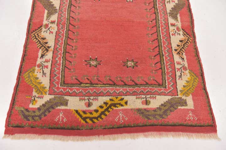 3' x 4' 7 Hand Knotted Anatolian Wool Rug