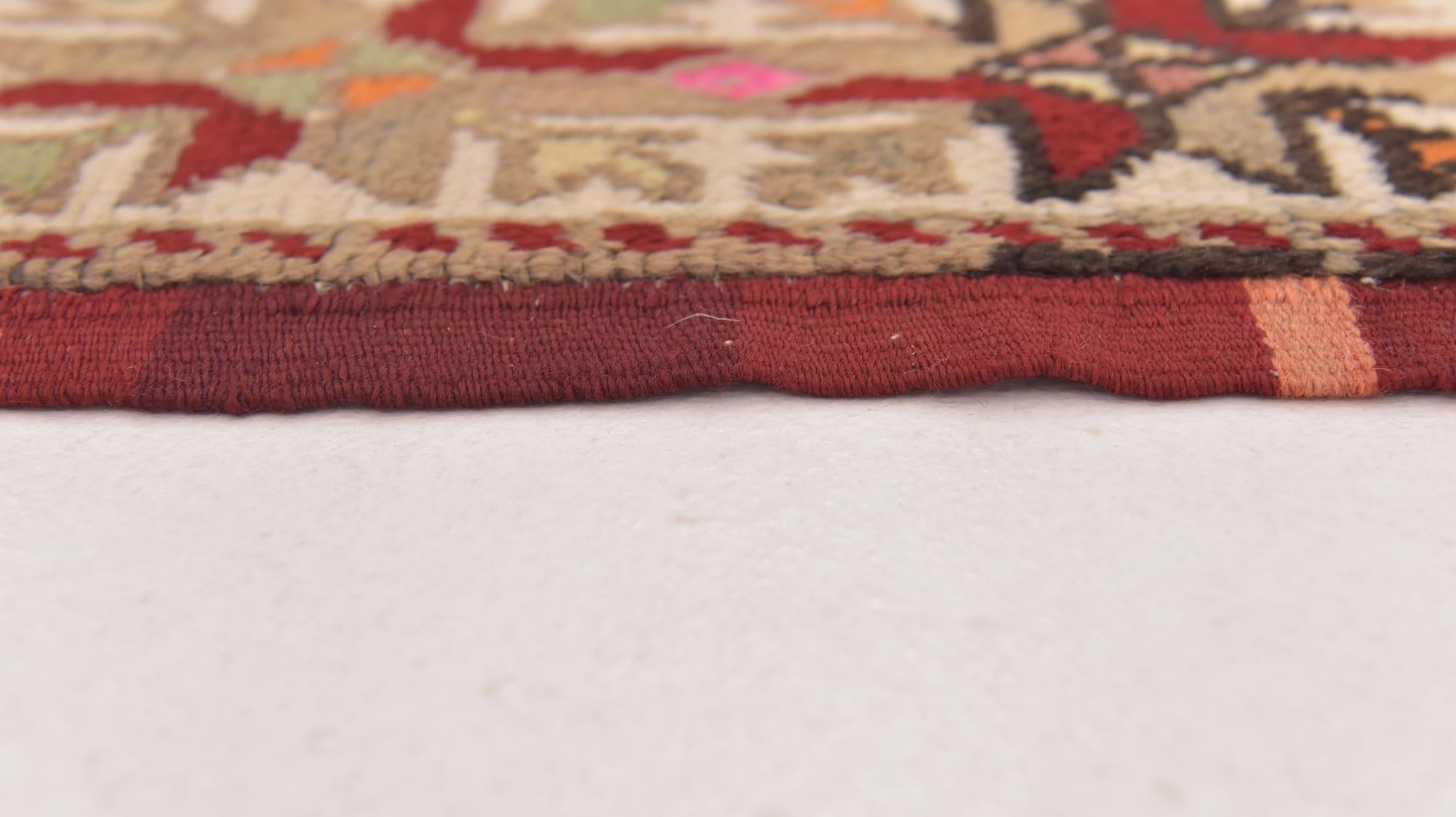 2' 3 x 3' 10 Hand Knotted Anatolian Wool Rug