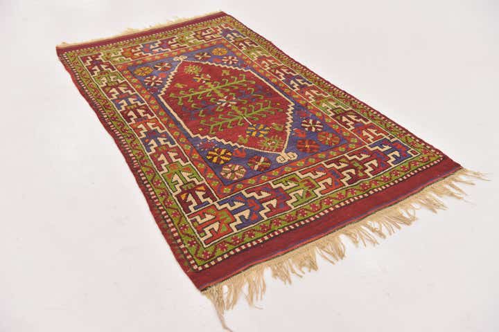 3' x 5' 2 Hand Knotted Anatolian Wool Rug