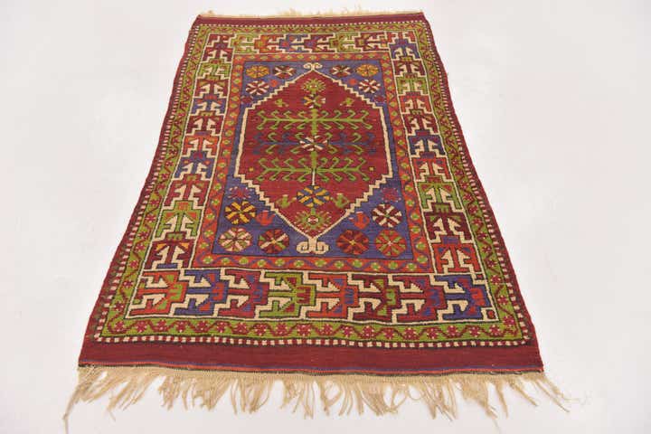 3' x 5' 2 Hand Knotted Anatolian Wool Rug