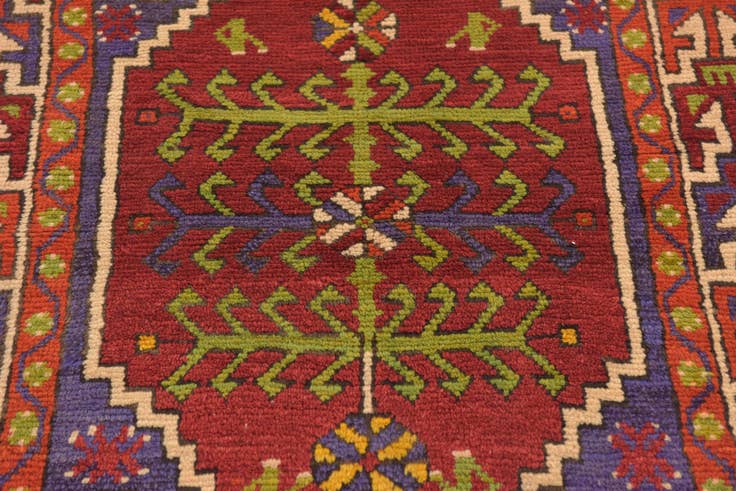Detail image of 3' x 5' 2 Hand Knotted Anatolian Wool Rug
