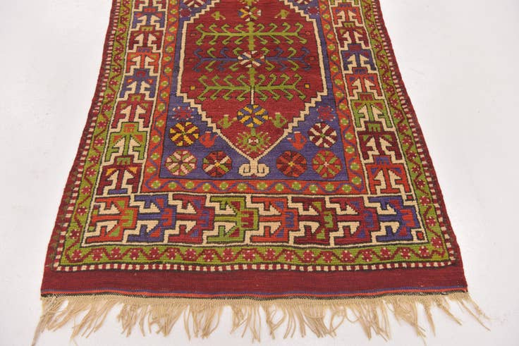 Detail image of 3' x 5' 2 Hand Knotted Anatolian Wool Rug