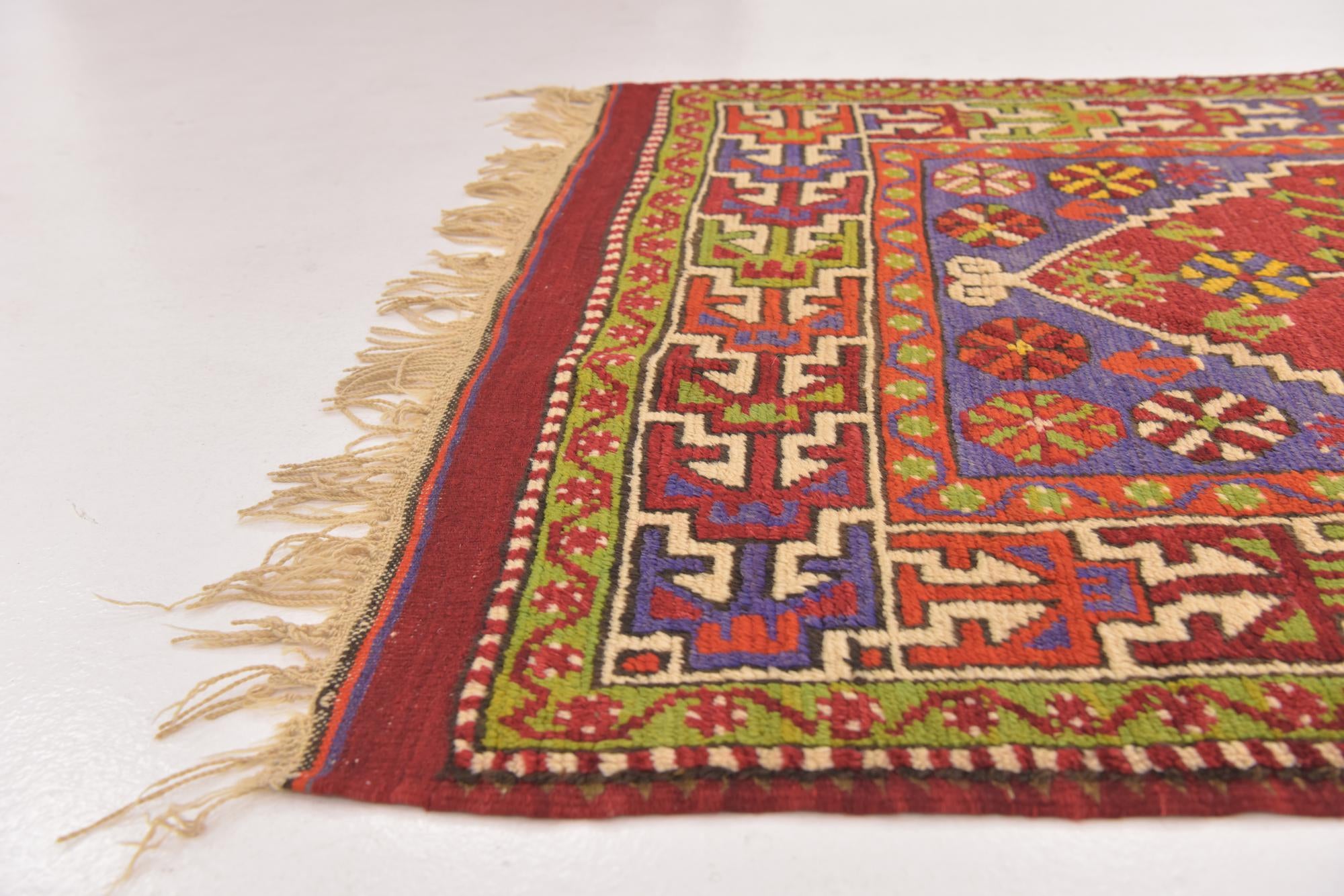 3' x 5' 2 Hand Knotted Anatolian Wool Rug