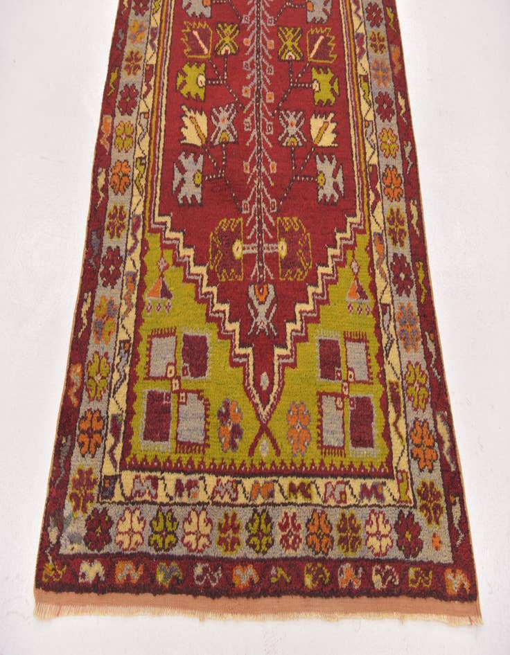 Detail image of 3' x 5' 4  Hand Knotted Anatolian Oriental Wool Rug