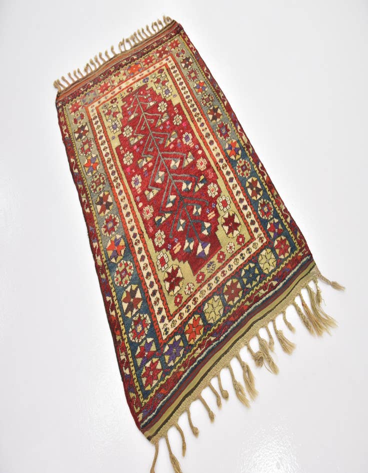 Detail image of 3' 6 x 5'  Hand Knotted Anatolian Wool Rug