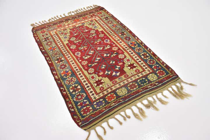 3' 6 x 5' Hand Knotted Anatolian Wool Rug