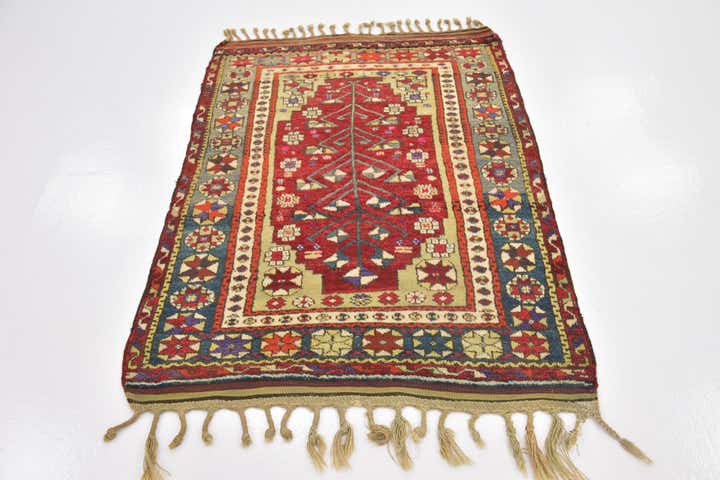 3' 6 x 5' Hand Knotted Anatolian Wool Rug