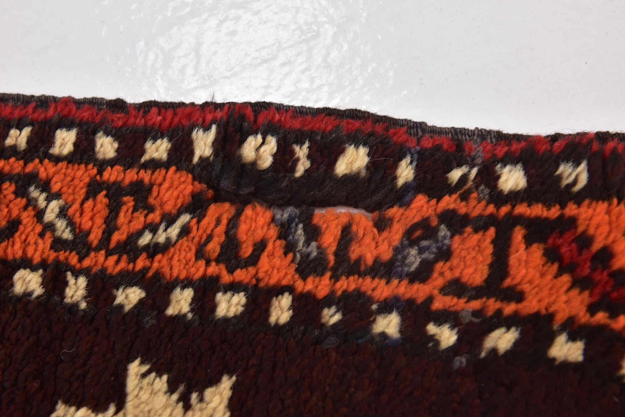 3' 9 x 6' 2 Hand Knotted Anatolian Wool Rug